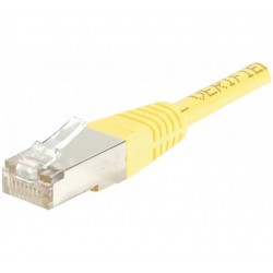 Cordon RJ45 30m CAT6 FTP jaune
