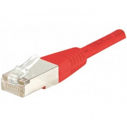 Cordon RJ45 1m CAT6 FTP rouge